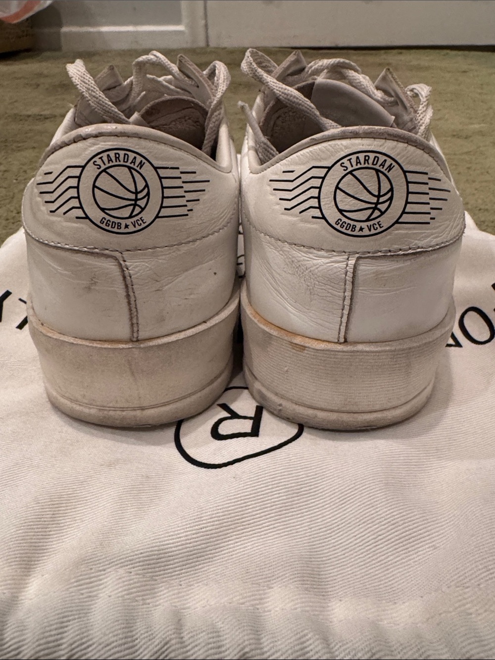 Golden Goose White Sneakers - Picture 9 of 11